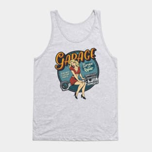 Garage Service and Repair - Original Custom Parts Tank Top